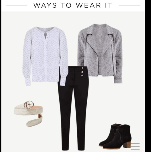 Loft moto jacket/ Out Of Stock - Picture 2 of 7